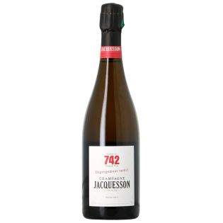 Champagne Jacquesson - Cuvée n°742 D.T (étiquette abimée) – Réf : 1233499 – 1