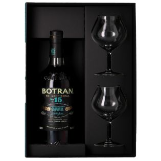 Rhum Botran - Guatémala - Coffret découverte 15 ans + 2 verres – Réf : 14726 – 6