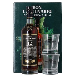 Rhum Centenario - Costa Rica - Coffret 12 Secretos + verres – Réf : 14839 – 6