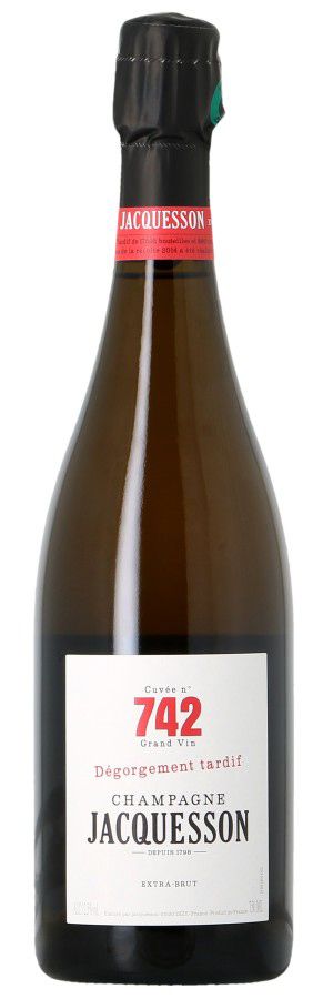 Champagne Jacquesson - Cuvée n°742 D.T (étiquette abimée)